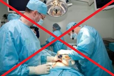 Erhöhen Sie ein Mitglied ohne Operation